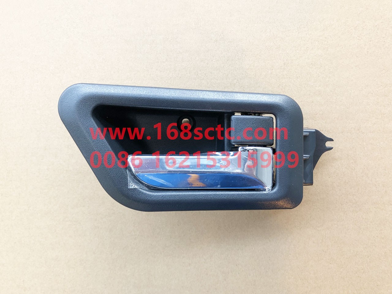 DZ15221339992-SHACMAN-Right door inner handle assembly 17 interior-DeLongXinM3000 2015Kuan