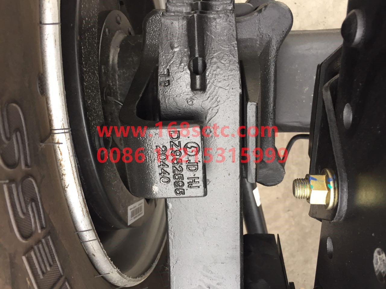 DZ95259520440-SHACMAN-leaf spring skateboard-DeLongF3000 2015Kuan