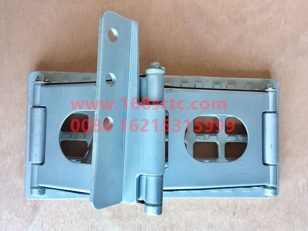 DZ13241240940-SHACMAN-Cast iron hinged step assemblybottom right-DeLongF3000 2014Kuan