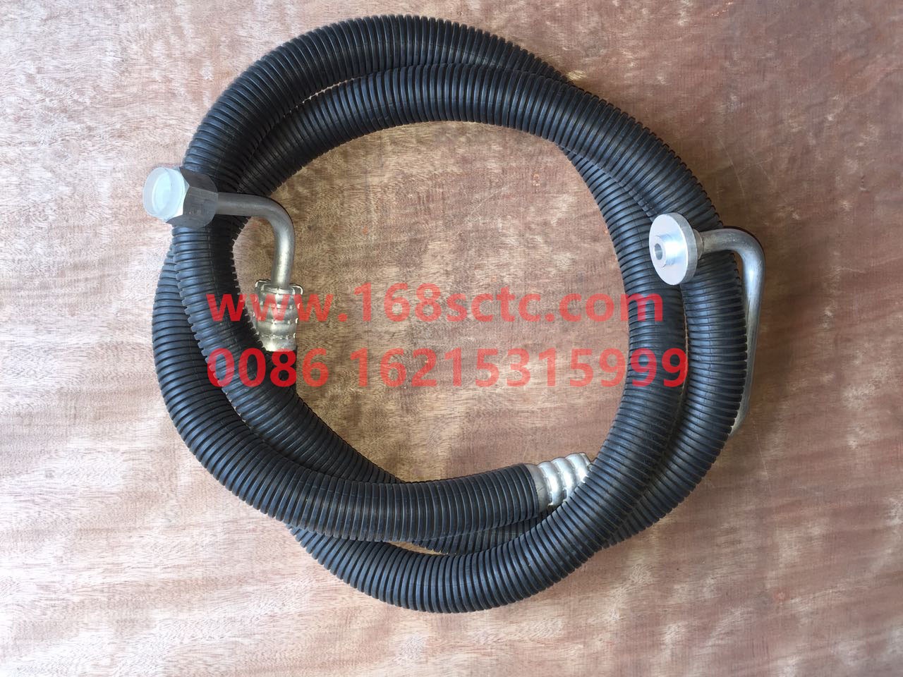 DZ13241824551-SHACMAN-Air conditioning pipeto press-cold(Front,WD12)-DeLongF2000 2012Kuan