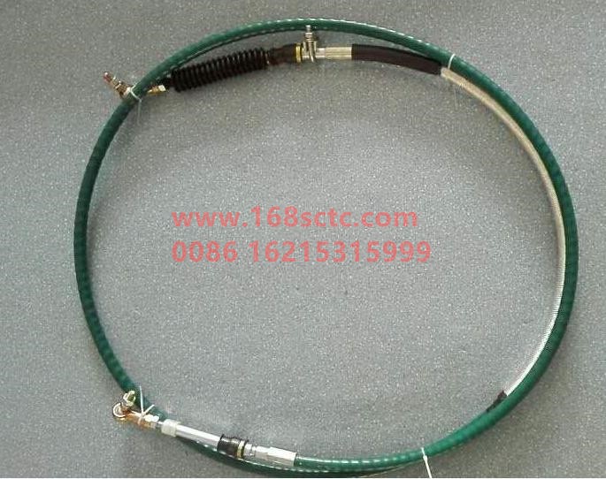 WG9725240236-SINOTRUK HOWO-Shift flexible shaft assembly L=3100mmblack red-HaoWo2007Kuan
