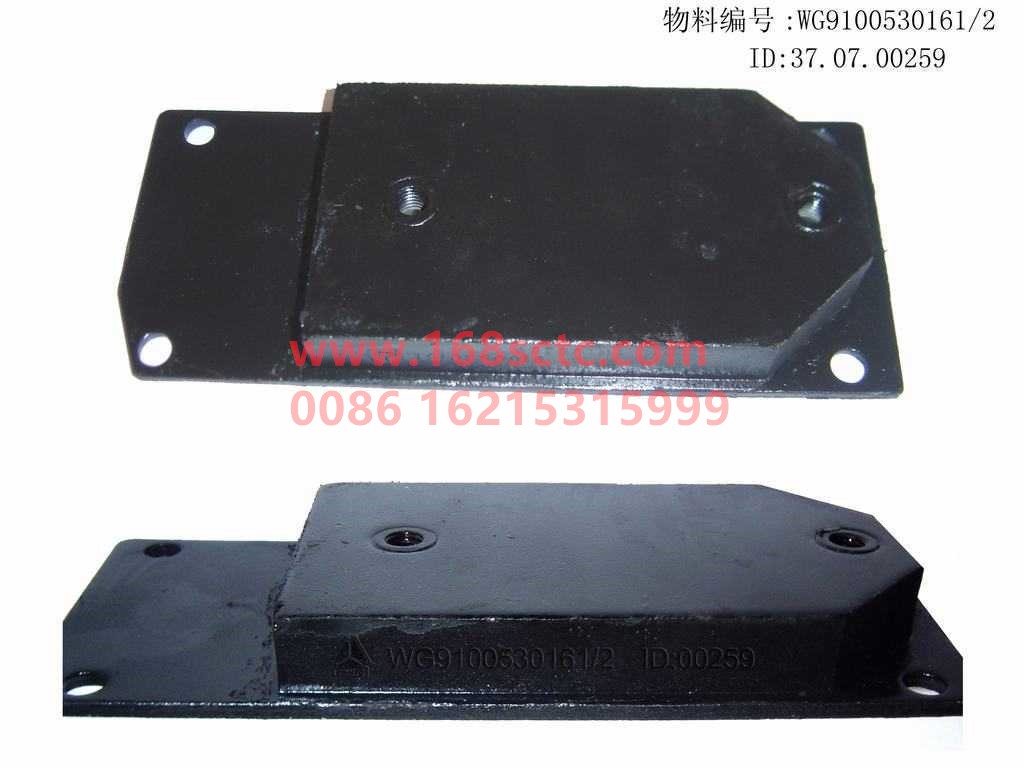 WG9100530161-SINOTRUK HOWO-(Not available for purchase) Radiator mounts-SiTaiErWang2008Kuan