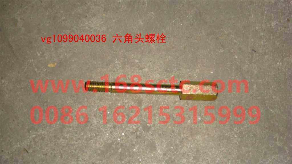 VG1099040036-SINOTRUK HOWO-hex head bolt-ZhongQiFaDongJiWD615.96C