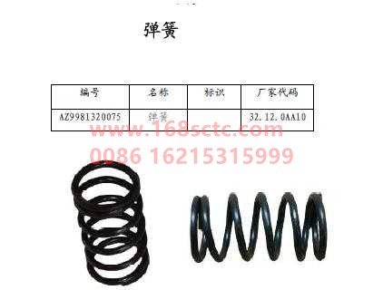 WG9981320075-SINOTRUK HOWO-spring-HaoWo2013Kuan