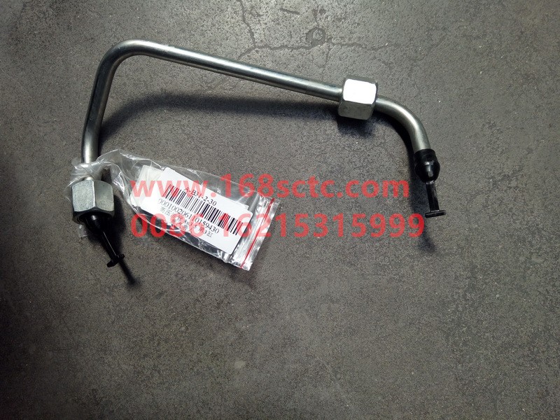 201V10304-0320-SINOTRUK HOWO-High pressure oil pipe 8x3.5 3rd cylinder-ZhongQiFaDongJiMC11.44-50