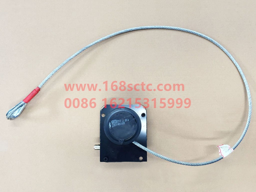 DZ95319861000-SHACMAN-spare tire hanger-DeLongF3000 2015Kuan