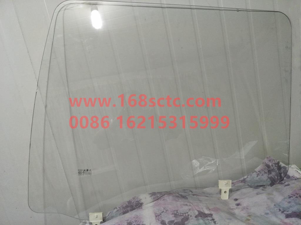 DZ15221330059-SHACMAN-door glass left-DeLongXinM3000 2013Kuan
