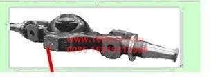 AZ9360330177-SINOTRUK HOWO-Intermediate axle housing (MAN suspension)-ZhongQiHW1249Qiao