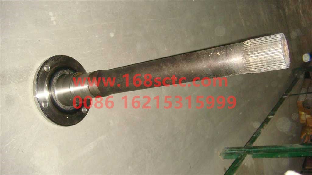 WG9970320147-SINOTRUK HOWO-through shaft L=540mm 45tooth-ZhongQiAC26CheQiao
