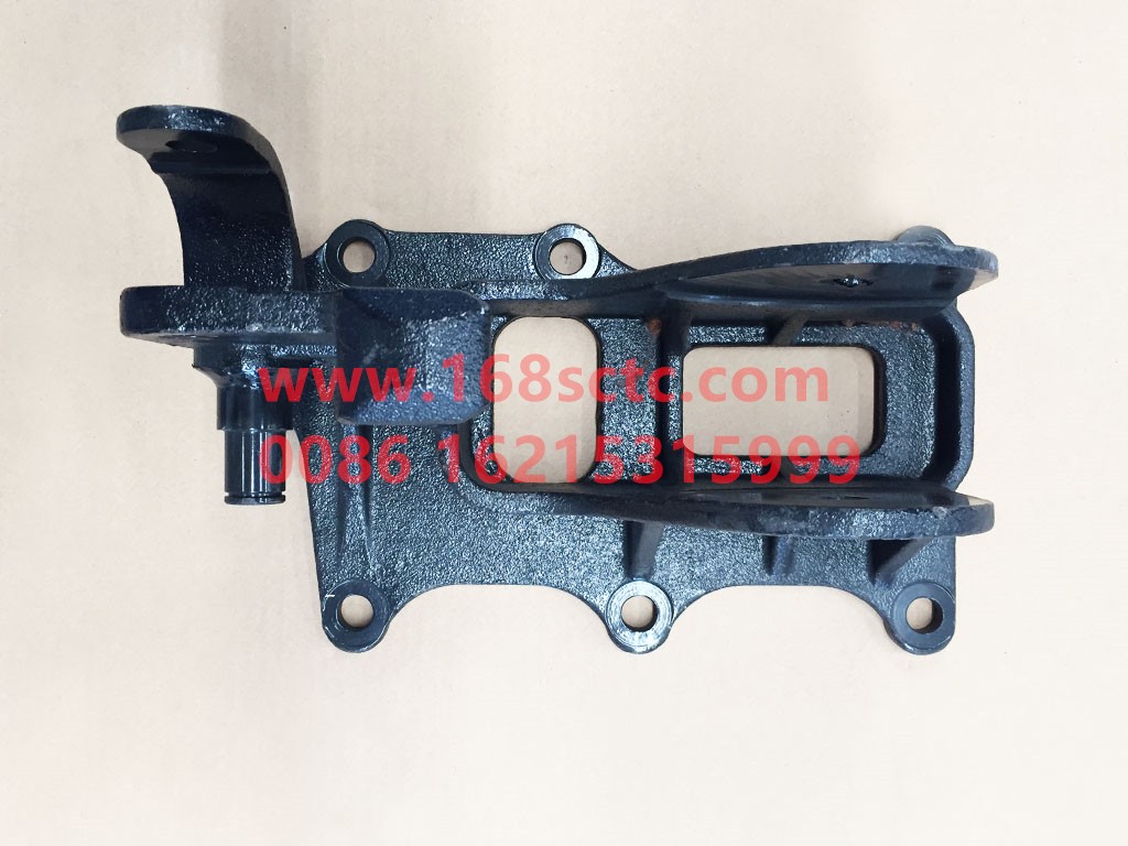 DZ14251432113-SHACMAN-Front suspension left connecting plate assembly-DeLongX3000 2013Kuan