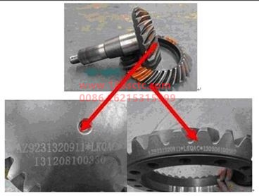 AZ9231320912-SINOTRUK HOWO-Basin toothrear bridge 29/21 46keySteyr Bridge-ZhongQiSTRCheQiao