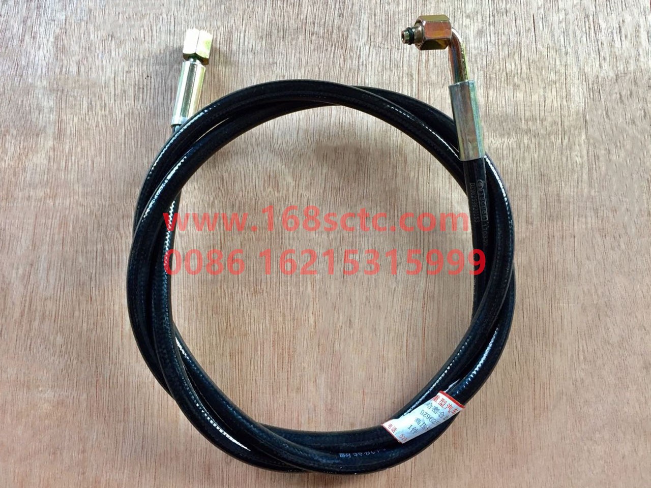 DZ96259820153-SHACMAN-High pressure hose L=1700-DeLongXinM3000 2013Kuan
