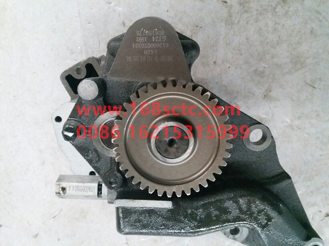 612600070324M1-WEICHAI-Two-stage oil pump assembly remanufacturing-WeiChaiFaDongJiWD12.375