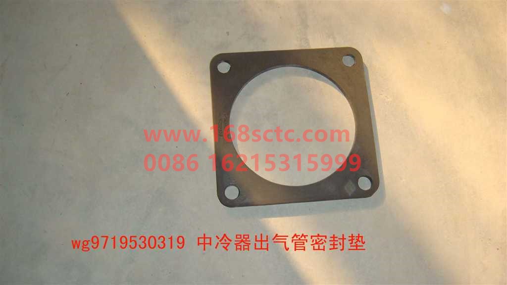 WG9719530319-SINOTRUK HOWO-Intercooler outlet pipe gasket-ZhongQiFaDongJiD10.38-50