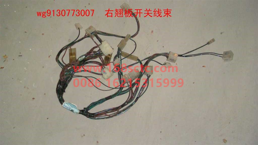 WG9130773007-OTHERS-Cab wiring harness (right rocker switch wiring harness)-XinHuangHe2011Kuan