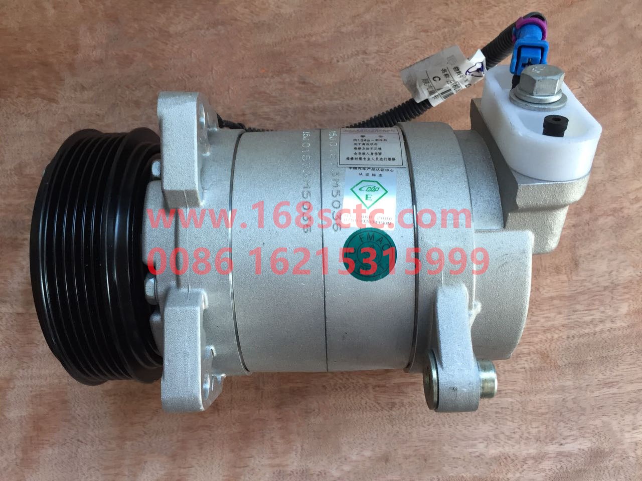 DZ13241824112-SHACMAN-Air-conditioning compressor-DeLongF3000 2010Kuan