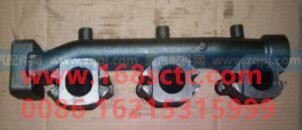 VG2600111280-SINOTRUK HOWO-Rear exhaust manifold 62 87 92 93 machine-ZhongQiFaDongJiWD615.97C