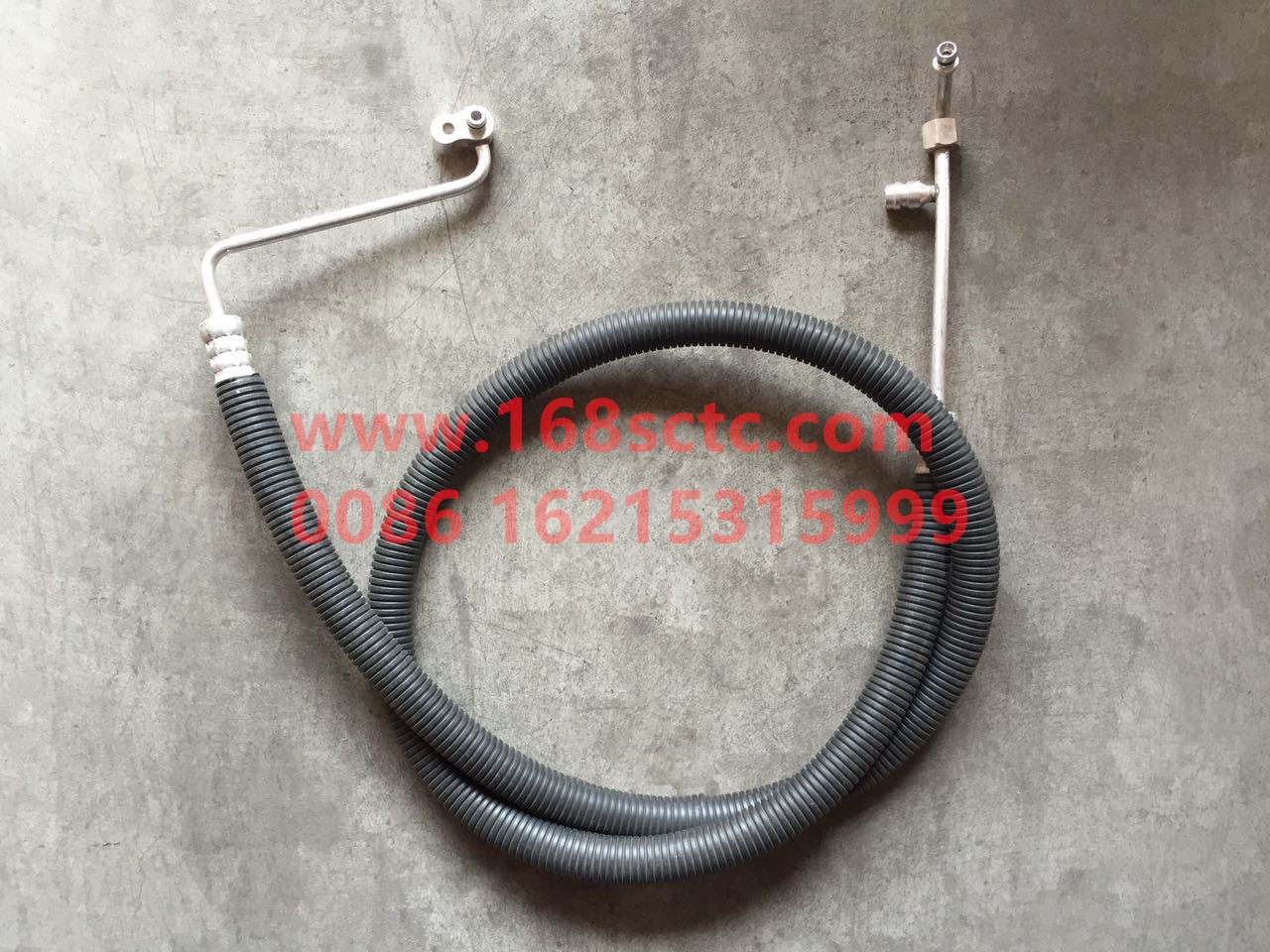 DZ13241824558-SHACMAN-Air conditioner tube cooling-storage (side condenser)-DeLongM3000LNG 2011Kuan