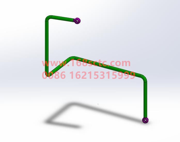 AZ2203250019-SINOTRUK HOWO-Range block (high-grade) air pipe assembly-ZhongQiBianSuXiangHW15710