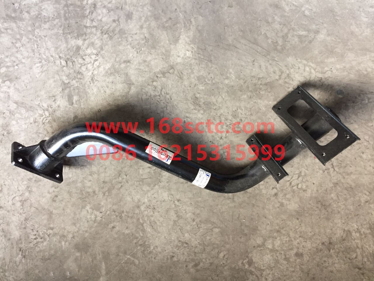 DZ14251243100-SHACMAN-Step left bracket welding assembly-DeLongX3000 2013Kuan