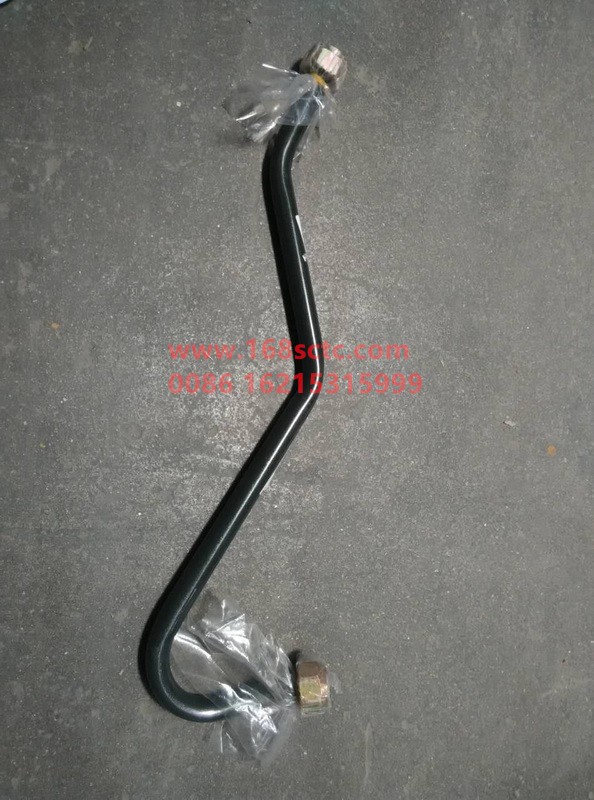 WG9718360214-SINOTRUK HOWO-Pipe assembly 18 double cylinder air compressor / bellows-HaoWoT7HKuan