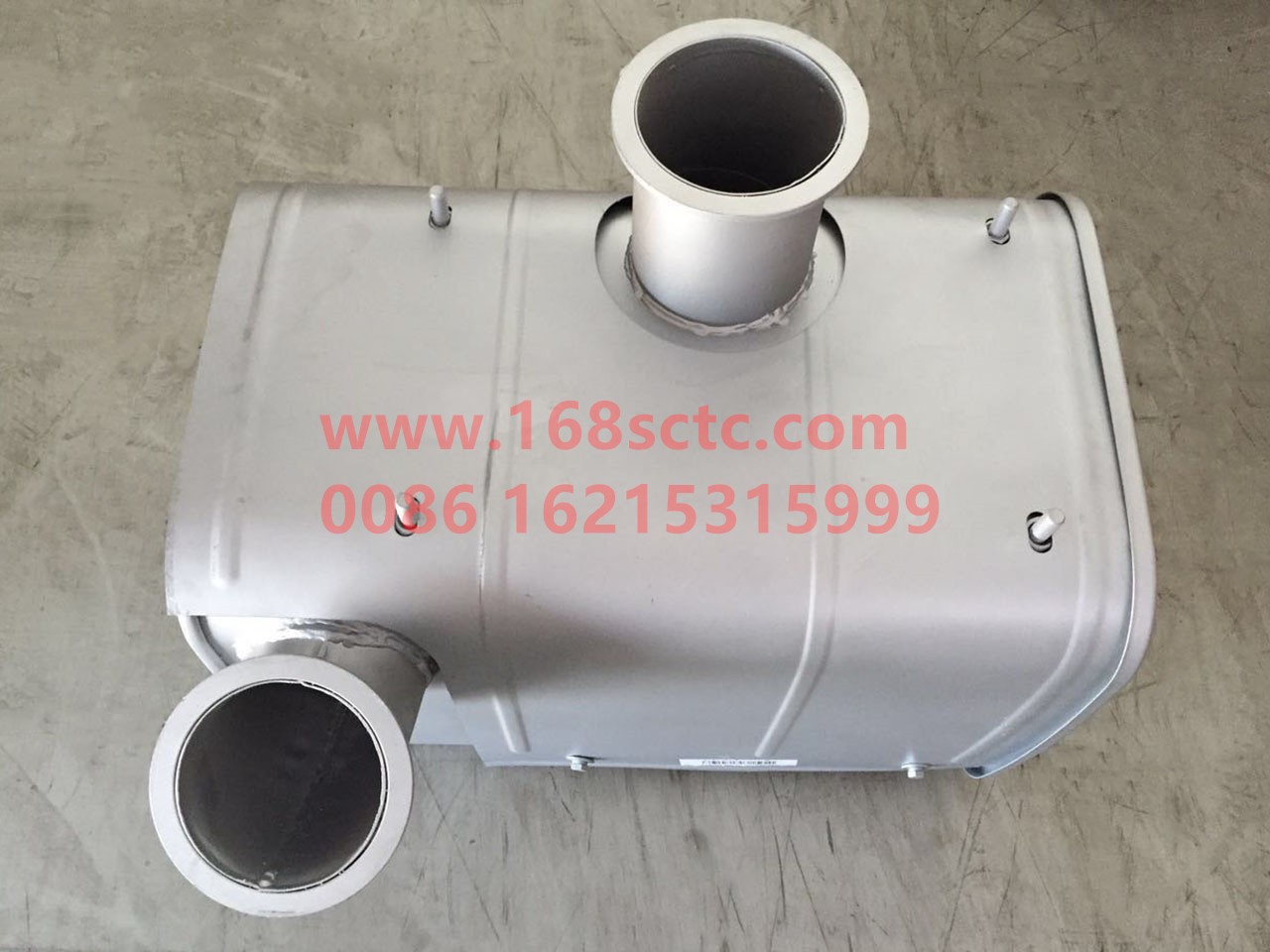 SZ954001480-SHACMAN-muffler assembly-DeLongF3000 2012Kuan