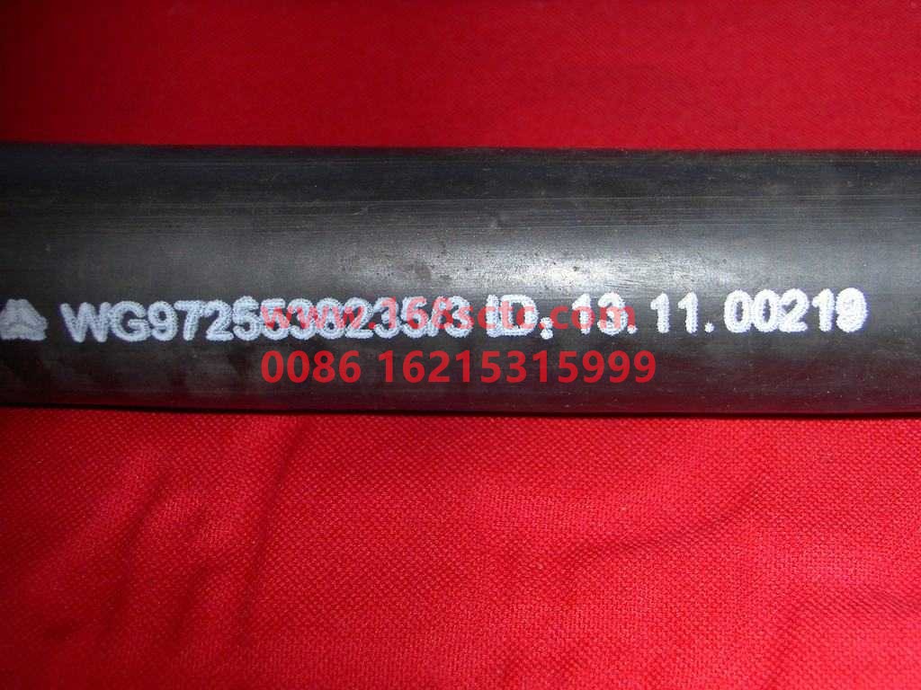 WG9725538235-SINOTRUK HOWO-Expansion tank hose MOQ 100-HaoWo2013Kuan