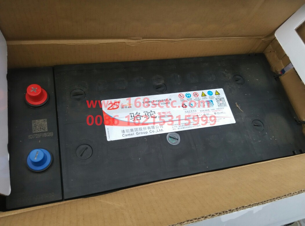 WG9720760003-SINOTRUK HOWO-storage batterymaintenance free 180Ah-HaoWo2013Kuan