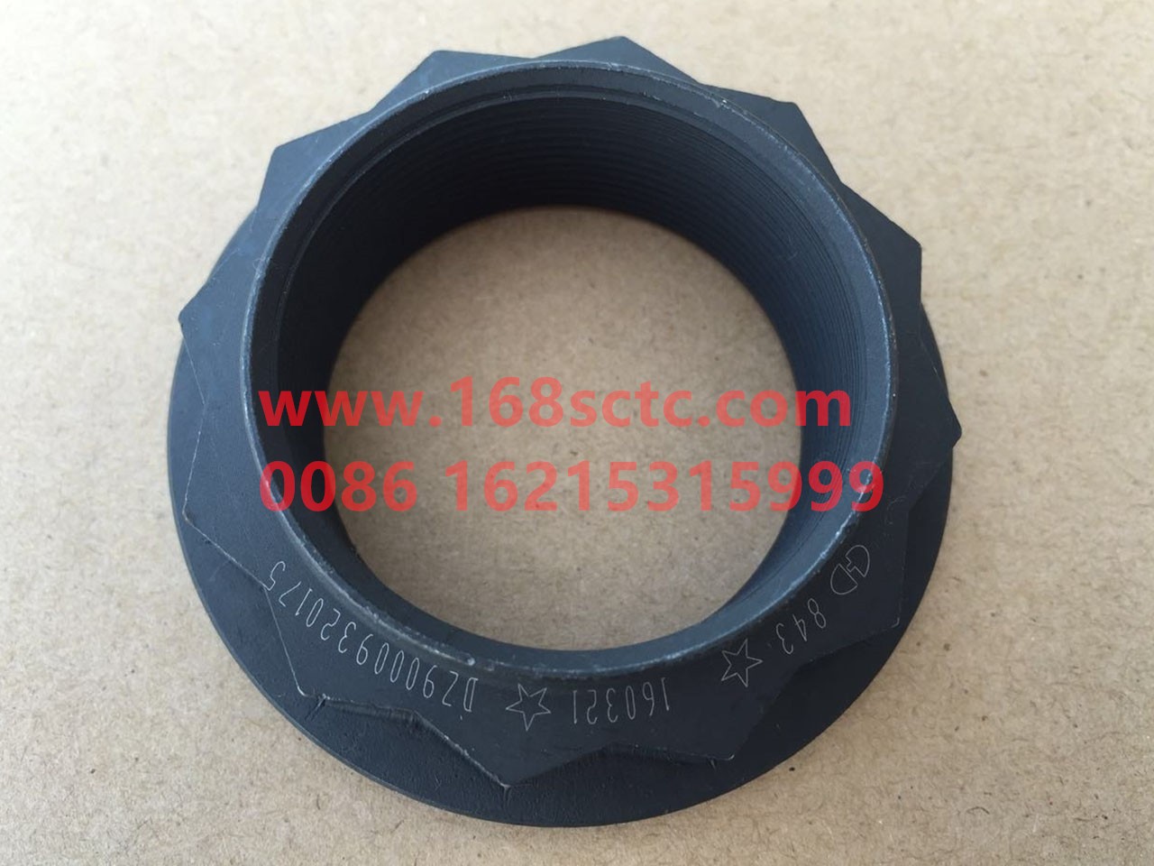 DZ90009320175-SHACMAN-twelve angle nut-AoLong2007Kuan