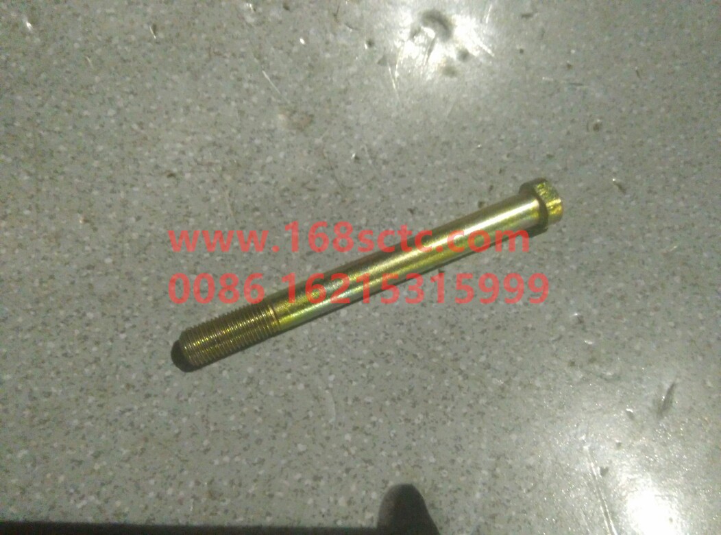 WG9100520042+011-SINOTRUK HOWO-Steel plate center bolt-HaoWo2013Kuan