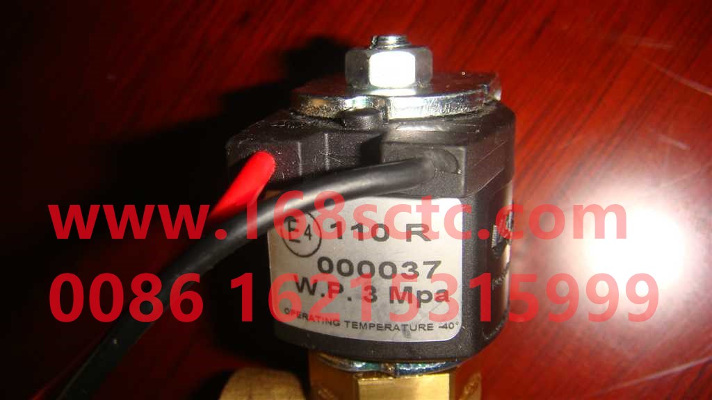 VG1540110431-SINOTRUK HOWO-Low Pressure Solenoid Globe Valve-ZhongQiFaDongJiT10.22-30