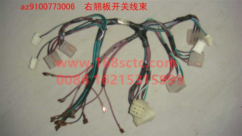 Left rocker switch wiring harness