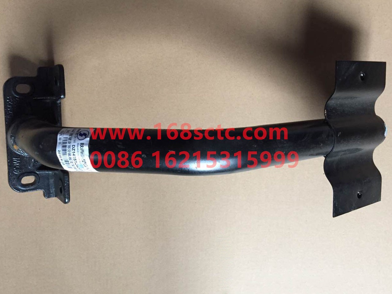 DZ14251240030-SHACMAN-Welding assembly of pedal bracket of cab part-DeLongX3000 2013Kuan