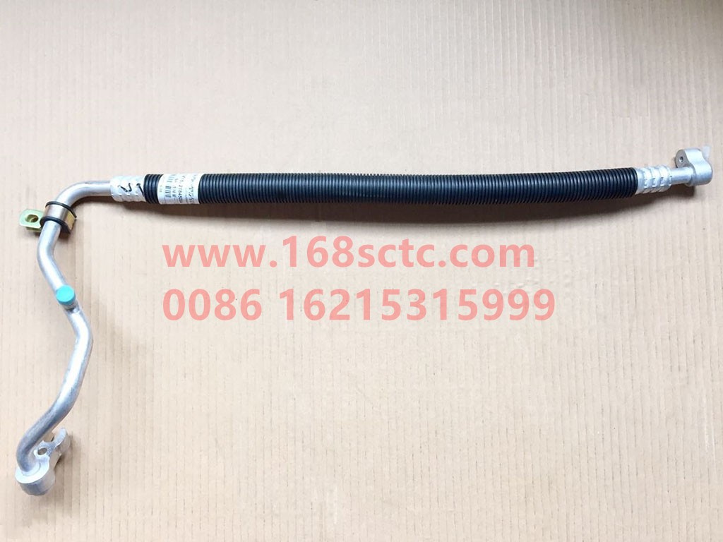 DZ15221845004-SHACMAN-Air conditioning pipeline evaporator-compressor connection pipe 1 (L3000)-DeLongL3000 2016Kuan