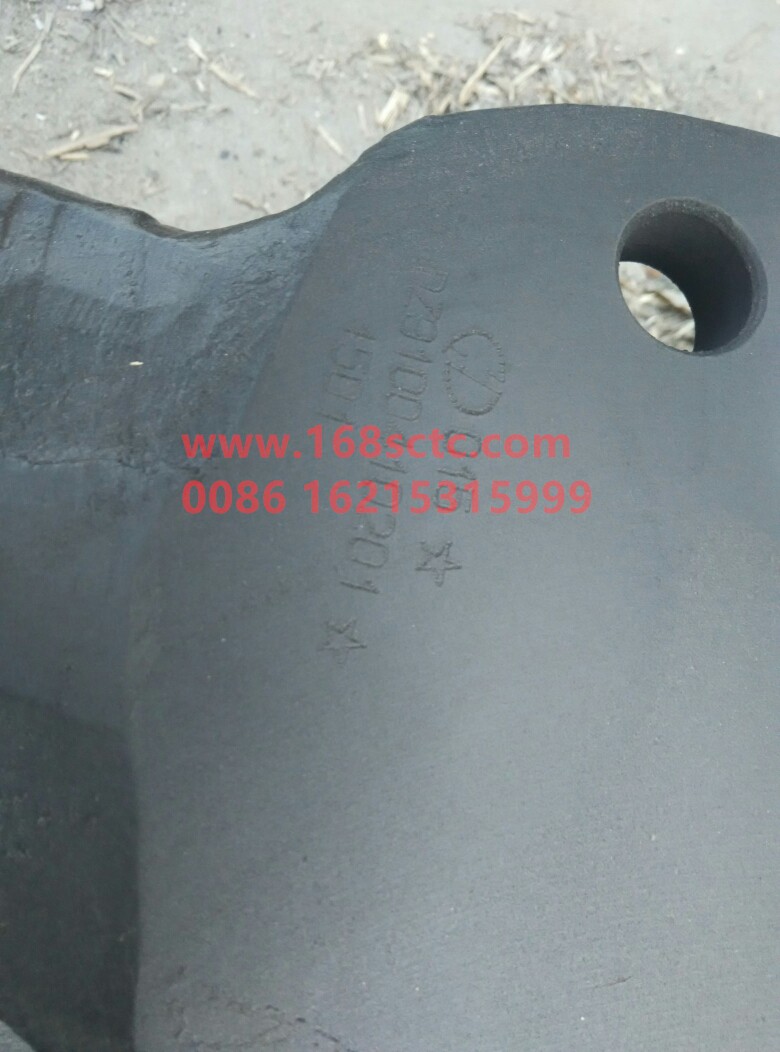SZ938000004-OTHERS-Front axle assembly (2009 drum 850S suspension)-HanDeSTRQianQiao