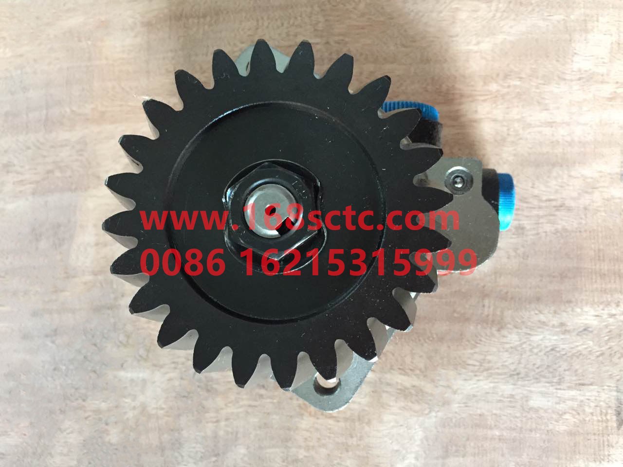 DZ95259130001-SHACMAN-Steering Pump 15Mpax20.6L/min 24tooth-DeLongF3000 2015Kuan