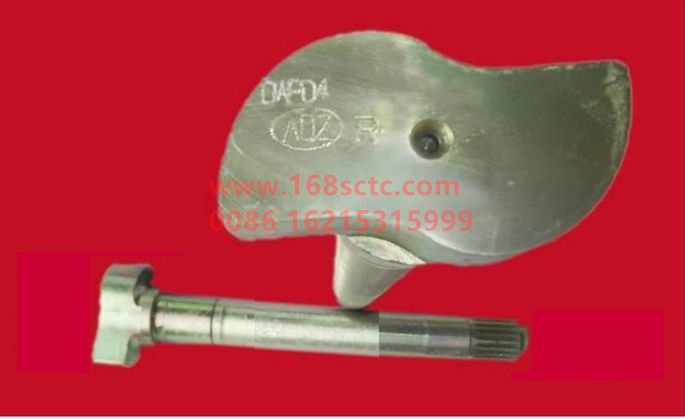 AZ9125440025-SINOTRUK HOWO-Brake camshaft (reverse S, right when viewed from the front of the car)-ZhongQiQianQuQiaoSTR