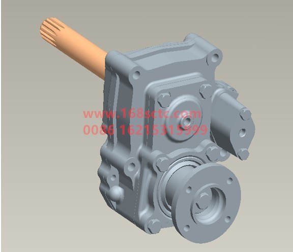 WG9700290500-SINOTRUK HOWO-PTO assembly HW50-02-ZhongQiBianSuXiangHW13710