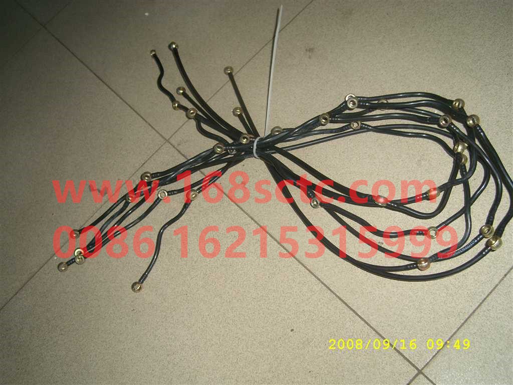 VG1099089066-SINOTRUK HOWO-Injector oil return pipe assembly-ZhongQiFaDongJiWT615.93