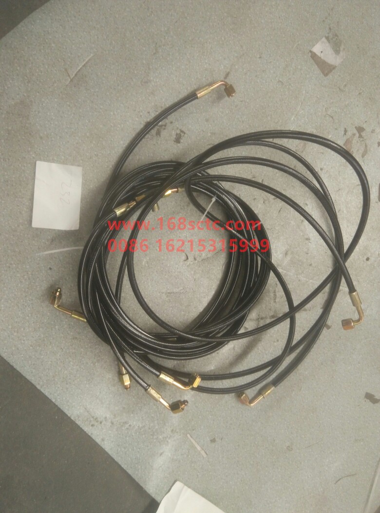 WG9112820005-SINOTRUK HOWO-Cab lifting hose (a set of Howo5root)-SiTaiErWang2007Kuan
