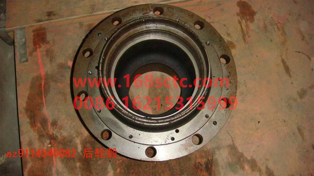 AZ9114340082-SINOTRUK HOWO-rear hub-ZhongQiTiShengQiaoYeYaZhiCheng