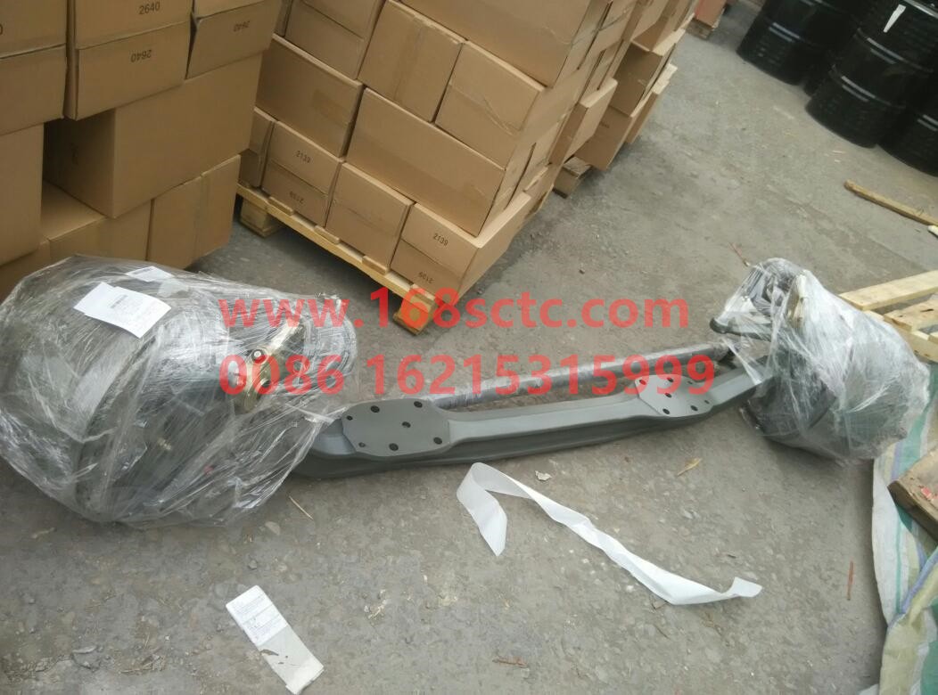 AH71141.00705-SINOTRUK HOWO-Front axle assembly (STRfront axle/HF7)-ZhongQiHF7CheQiao