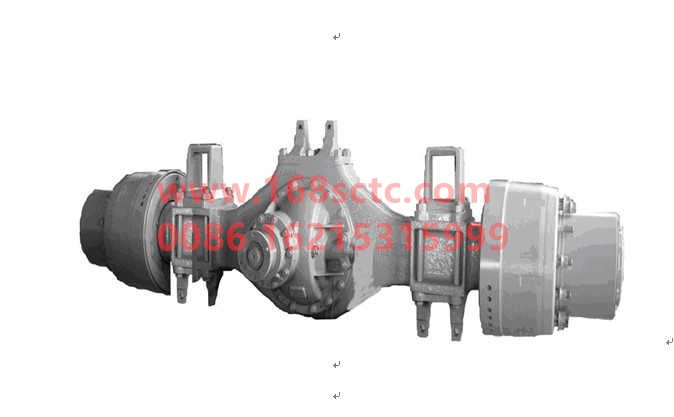 AH71970550100-SINOTRUK HOWO-Rear axle assembly (rear axle AC26/i=10.47/SΦ180/2520)-ZhongQiAC26CheQiao