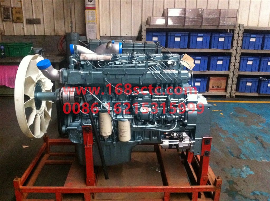 A742100101-SINOTRUK HOWO-Engine assembly (A7 National II basic model)-ZhongQiFaDongJiD12.42-30