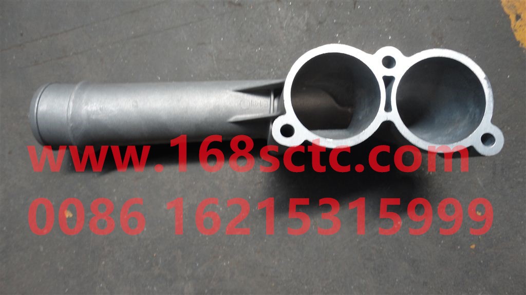 201V06302-0643-SINOTRUK HOWO-thermostat outlet pipe-ZhongQiFaDongJiMC11.44-50
