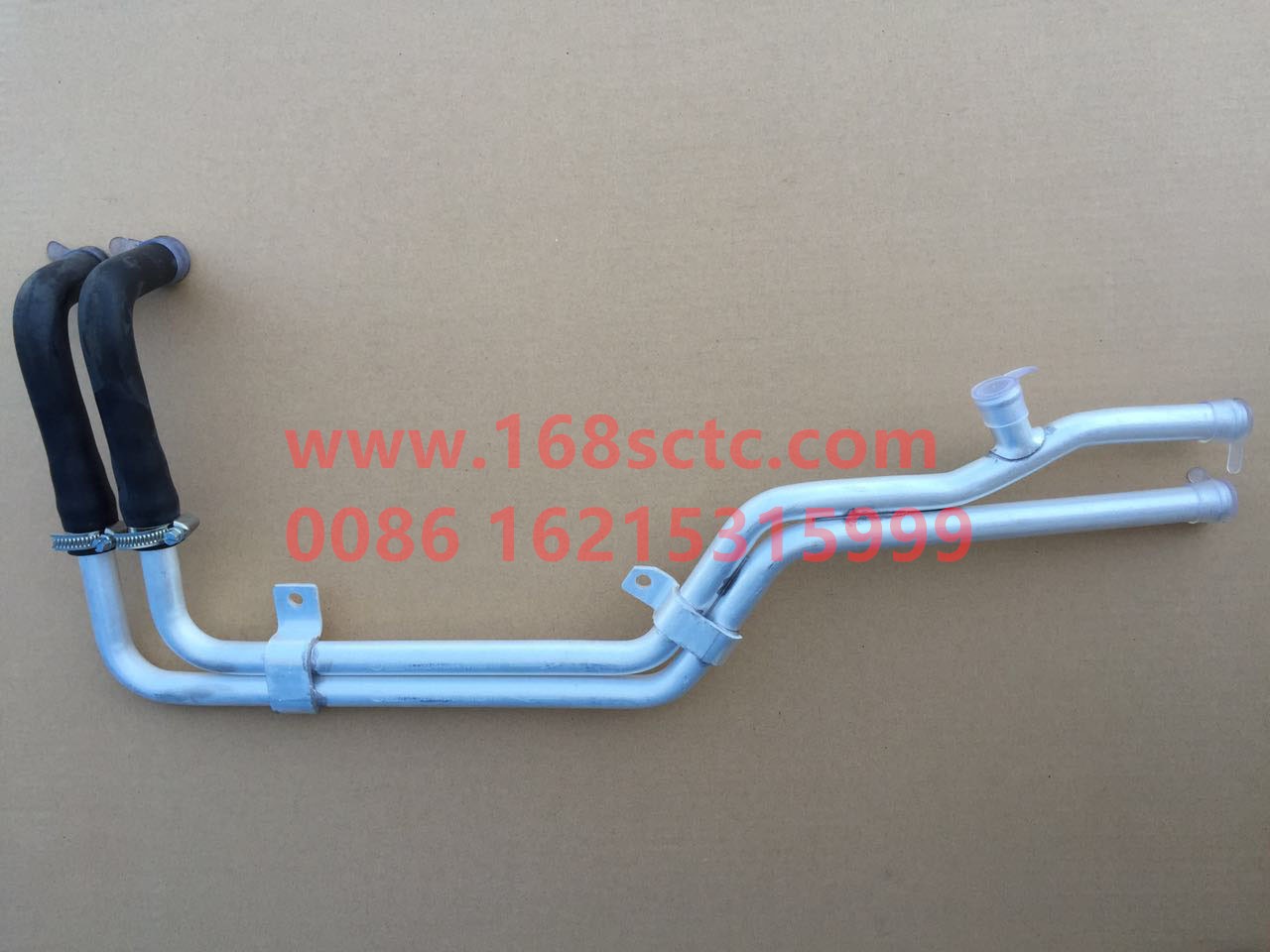 DZ15221842004-SHACMAN-Warm air pipe-DeLongXinM3000 2013Kuan