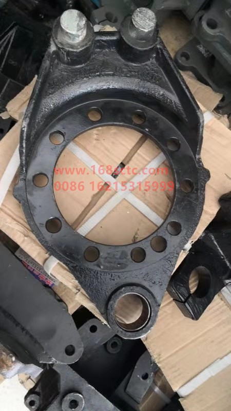 WG9981340062-SINOTRUK HOWO-Brake base AC16Left-ZhongQiAC16MinYongQiao