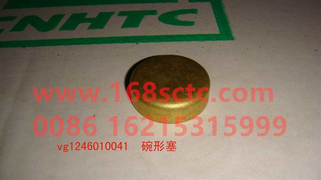 VG1246010041-SINOTRUK HOWO-bowl plug Φ36all bronze-ZhongQiFaDongJiT12.42-50