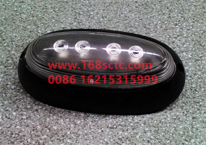 DZ93189723210-SHACMAN-High lightDelong(sun visor) white-DeLongF3000 2013Kuan