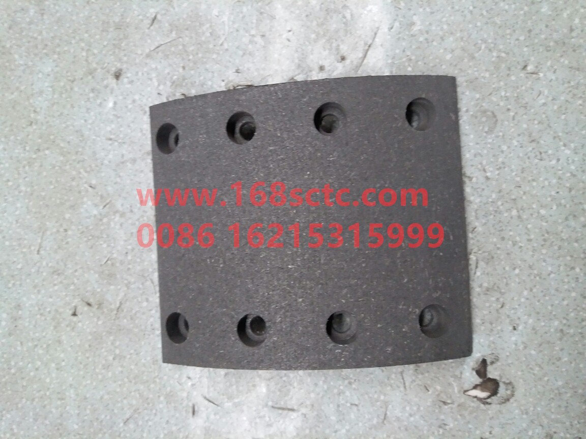 WG9100440028-SINOTRUK HOWO-Brake pad 54°50'-ZhongQiQianQuQiaoSTR
